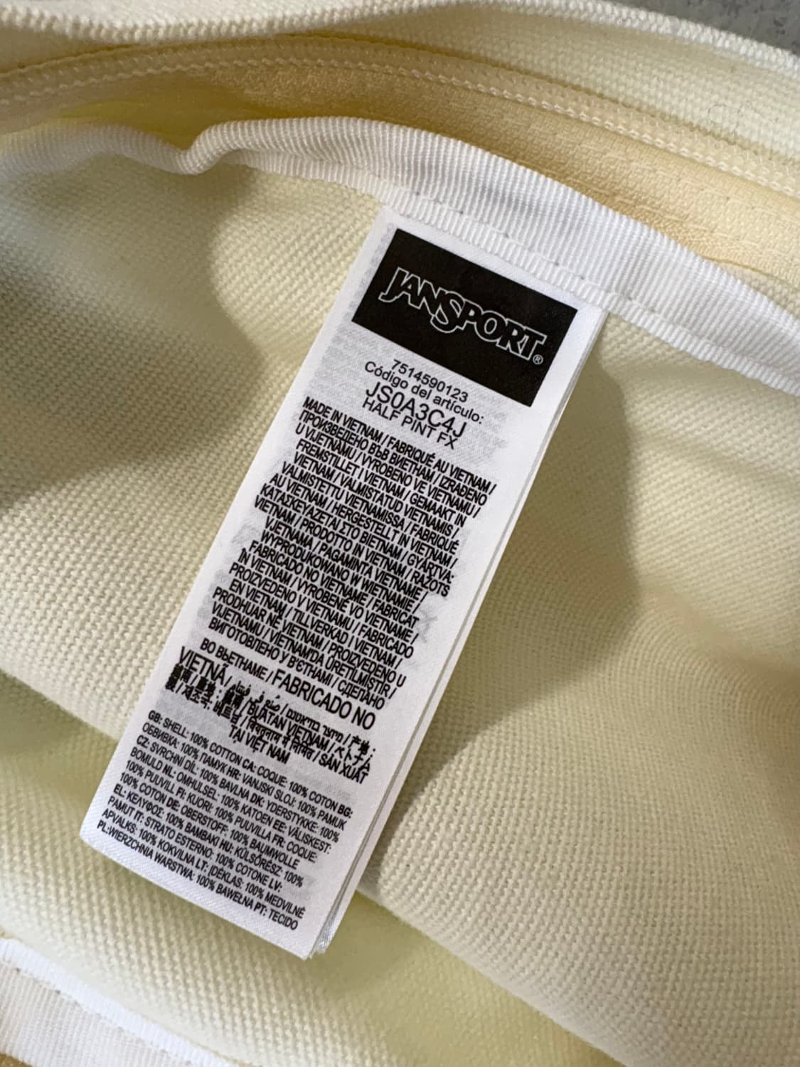 마르디마크르디 잔스포츠 하프 포인트 탄 미니 백팩 상품이미지7