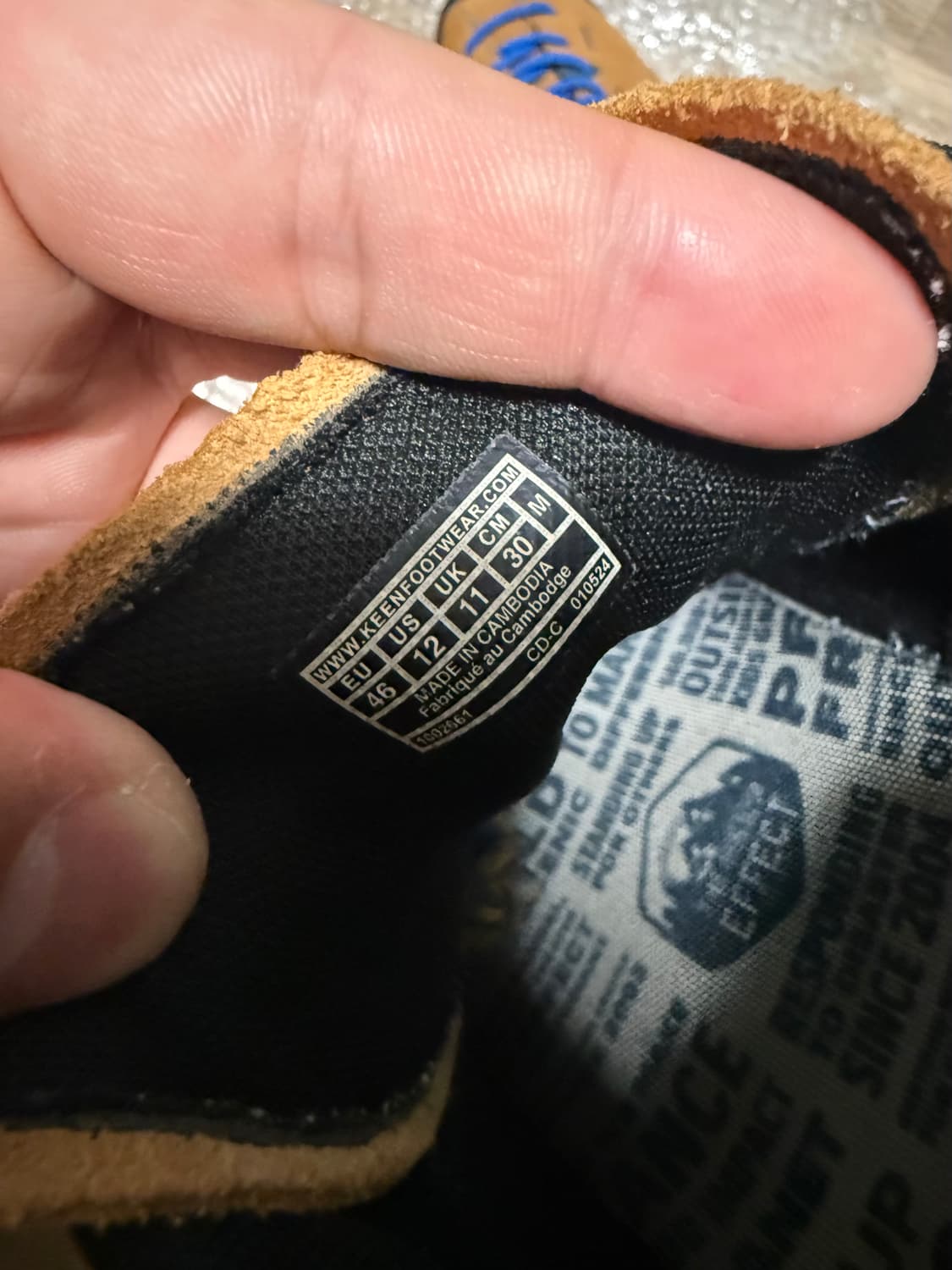 킨 재스퍼 스웨이드 스니커즈 카멜 300 상품이미지5