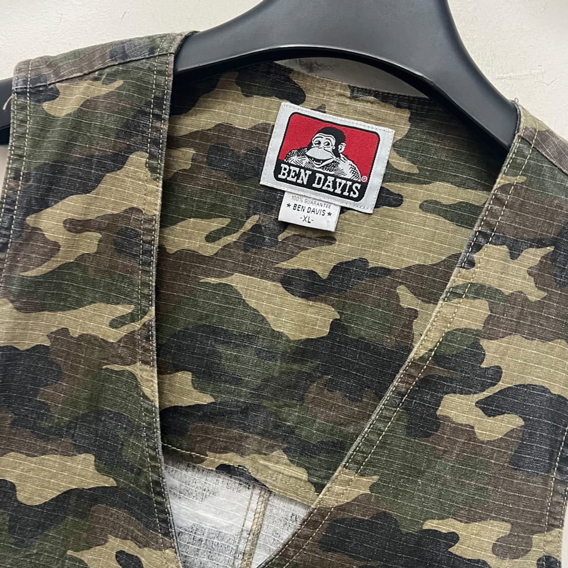 벤 데이비스 카모플라쥬 워크 베스트 조끼 XL 상품이미지3