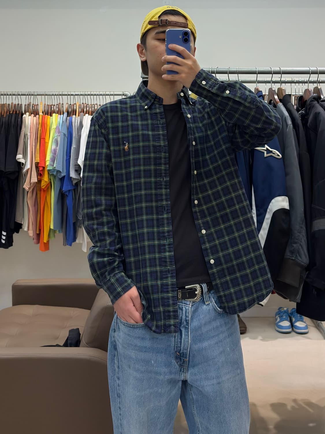 폴로 랄프로렌 체크 셔츠 상품이미지4