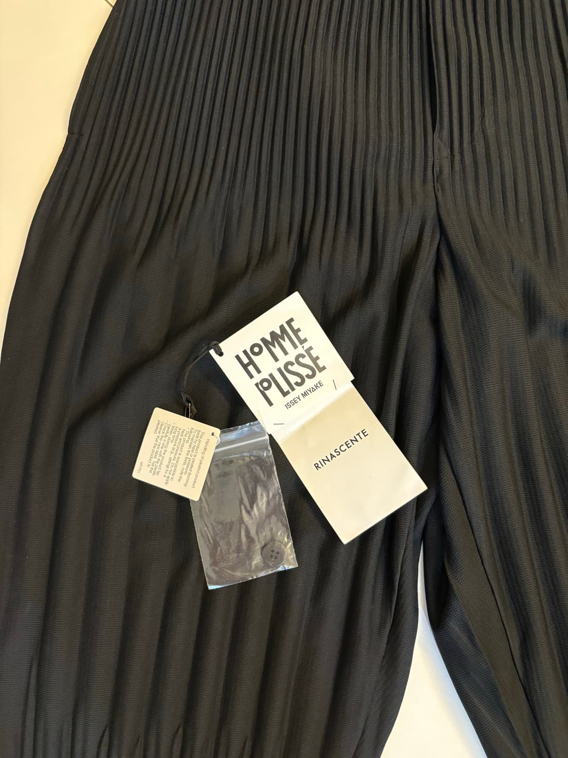 옴므 플리세 플리츠 크롭 팬츠 상품이미지3