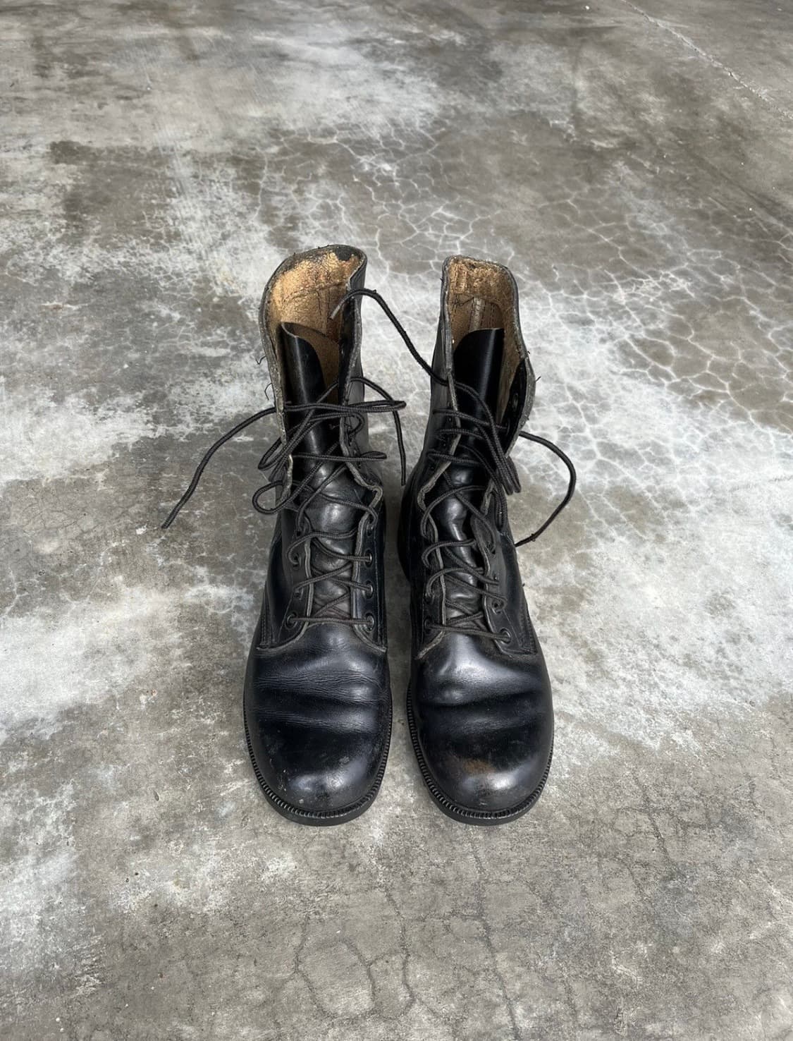 80’s 빈티지 밀리터리 컴뱃 부츠 상품이미지2
