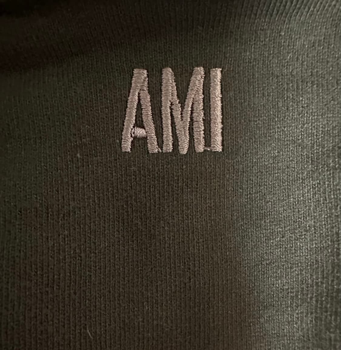 아미 하트 로고 블랙 후드티 상품이미지5