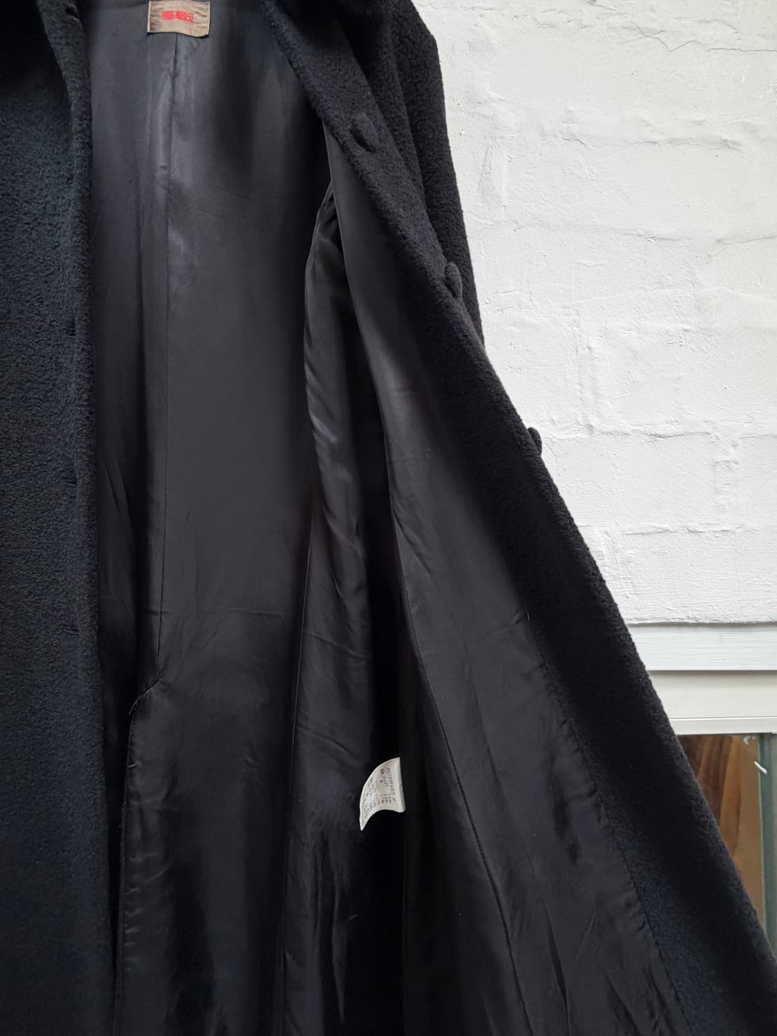 Pink House A라인 퍼 칼라 앙고라 울 혼방 코트 OS 상품이미지9