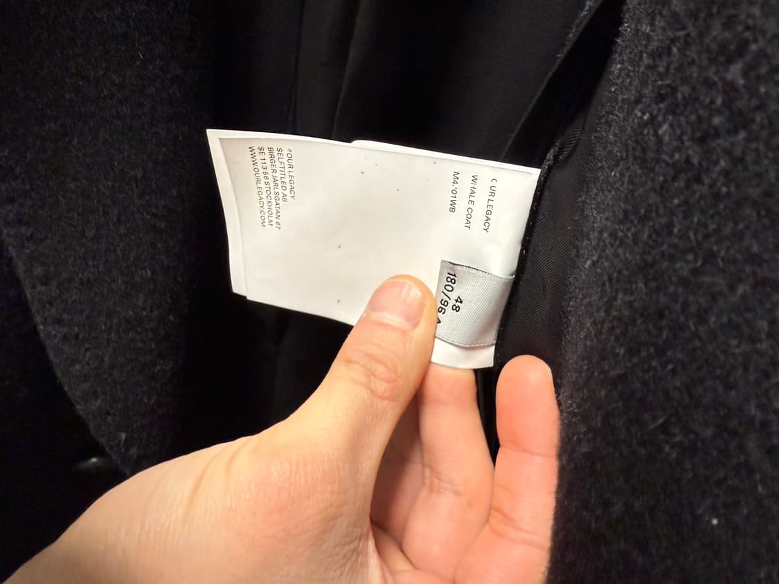 아워레가시 웨일 코트 48 상품이미지2