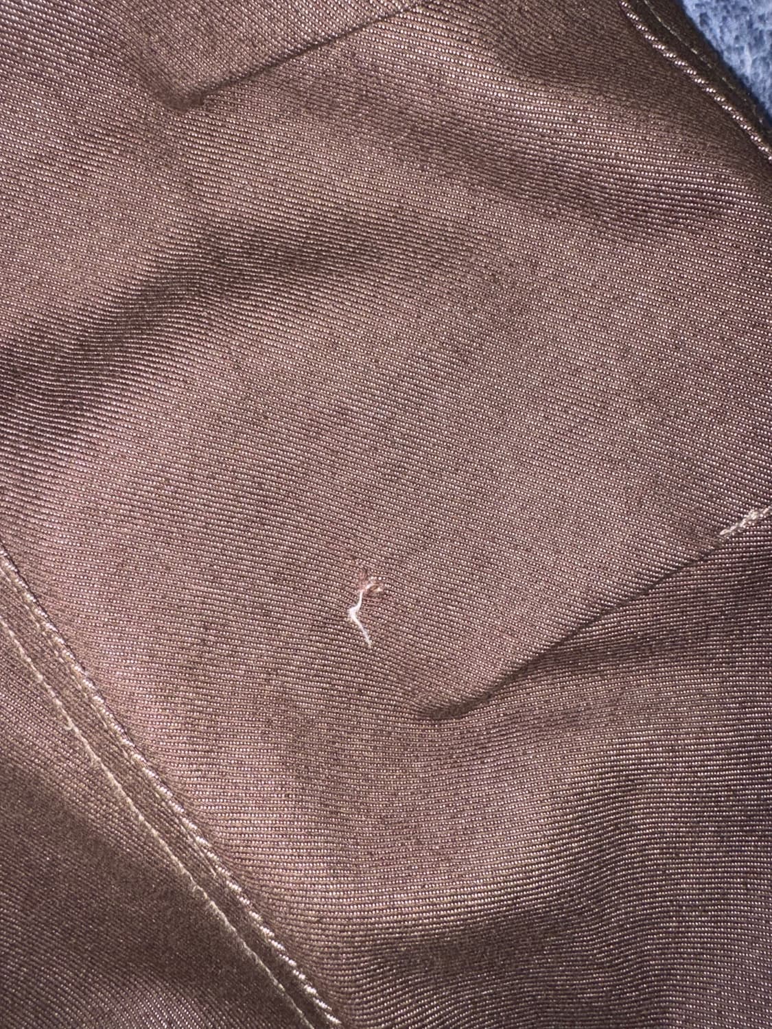 아캄 데님 턱 팬츠 브라운 상품이미지5