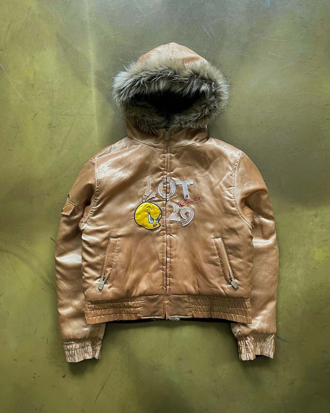 90-00s LOT29 Reversible Fur Hood Jacket 상품이미지8