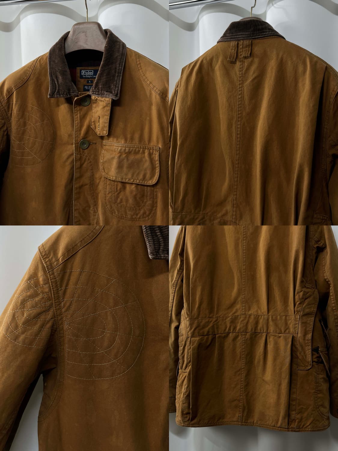 폴로 랄프로렌 러프아웃 탄베이지 버팔로 모호크 헌팅 필드자켓 상품이미지6