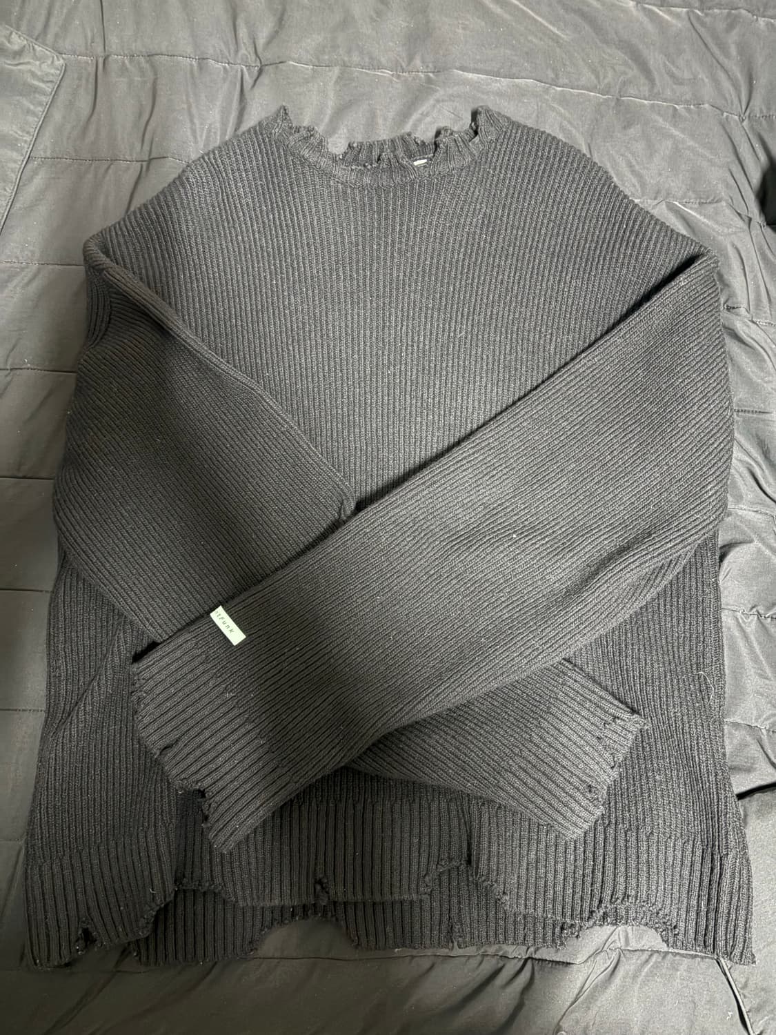 인스턴트핑크 니트 상품이미지1