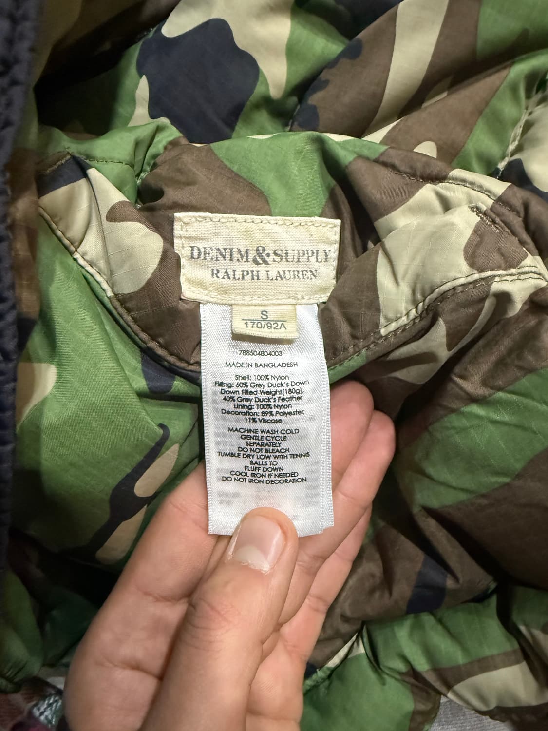 DENIM & SUPPLY 대님앤서플라이 리버시블 패딩 베스트 상품이미지5