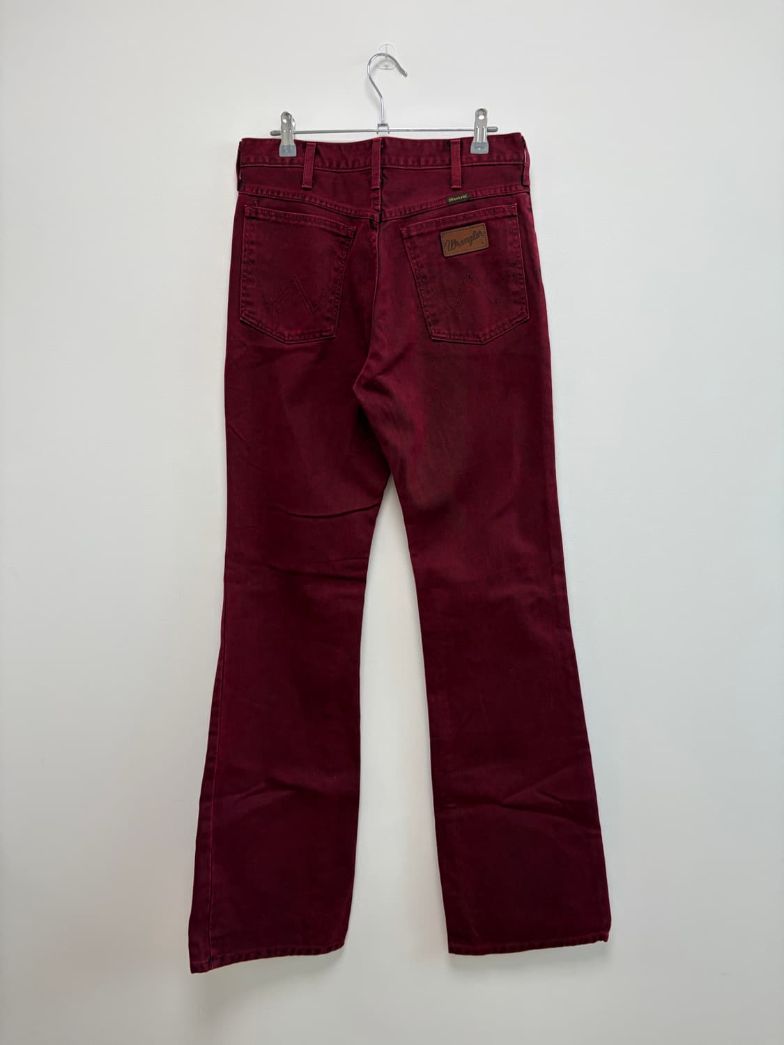 랭글러 버건디 데님 팬츠 (30inch) 상품이미지2
