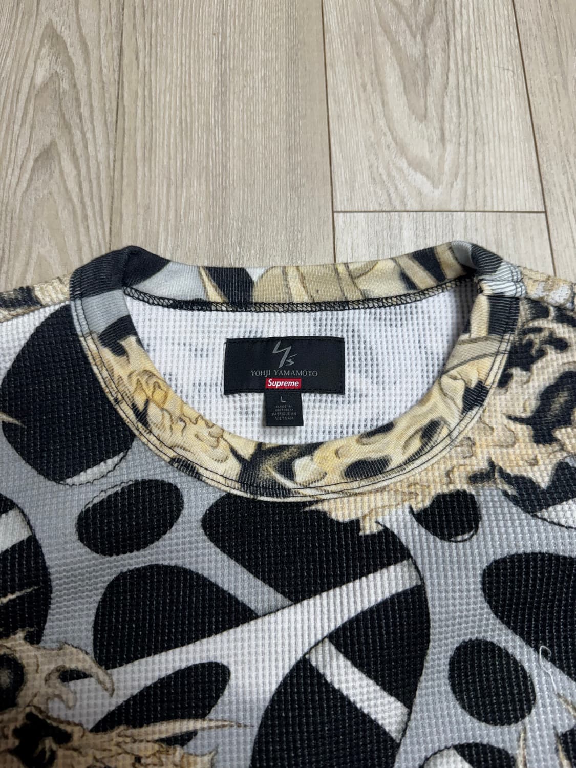 슈프림 요지야마모토 와플 롱슬리브 상품이미지2