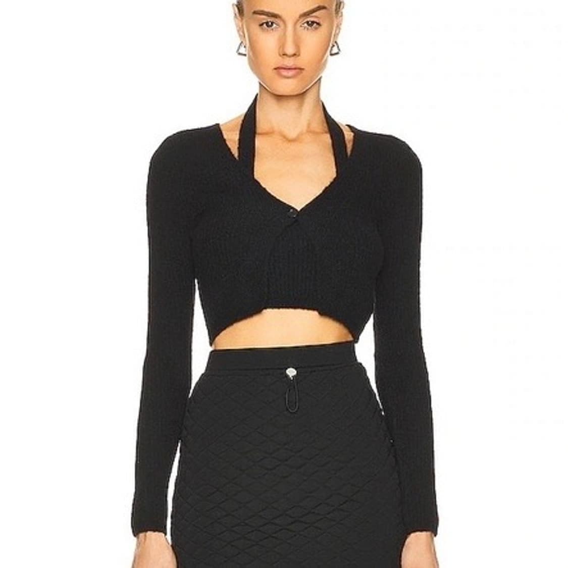 알렉산더왕 홀터넥 크롭 가디건 상품이미지1