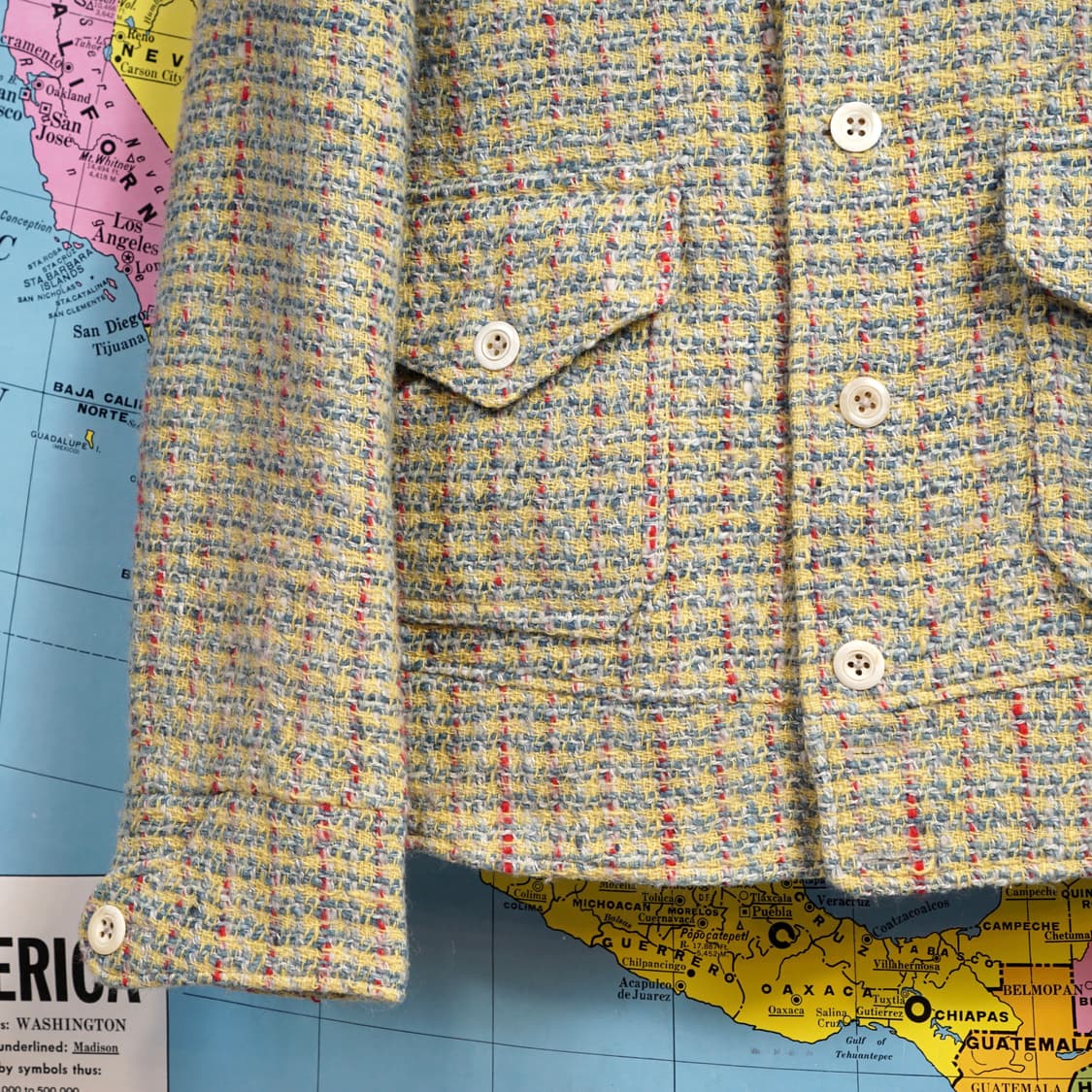 45RPM 일본 트위드 우먼 자켓 상품이미지3