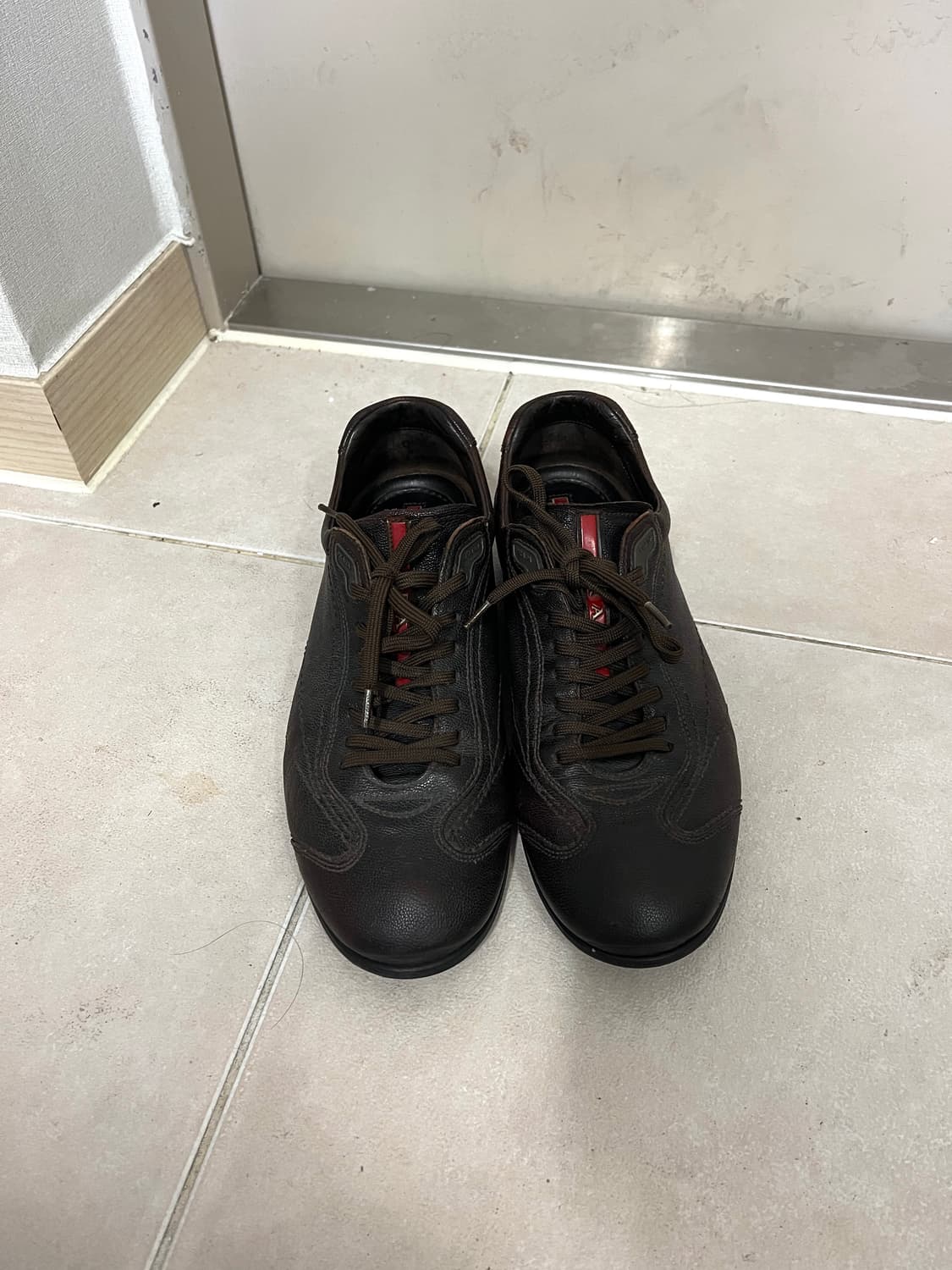 프라다 스포츠 스니커즈 브라운 상품이미지1