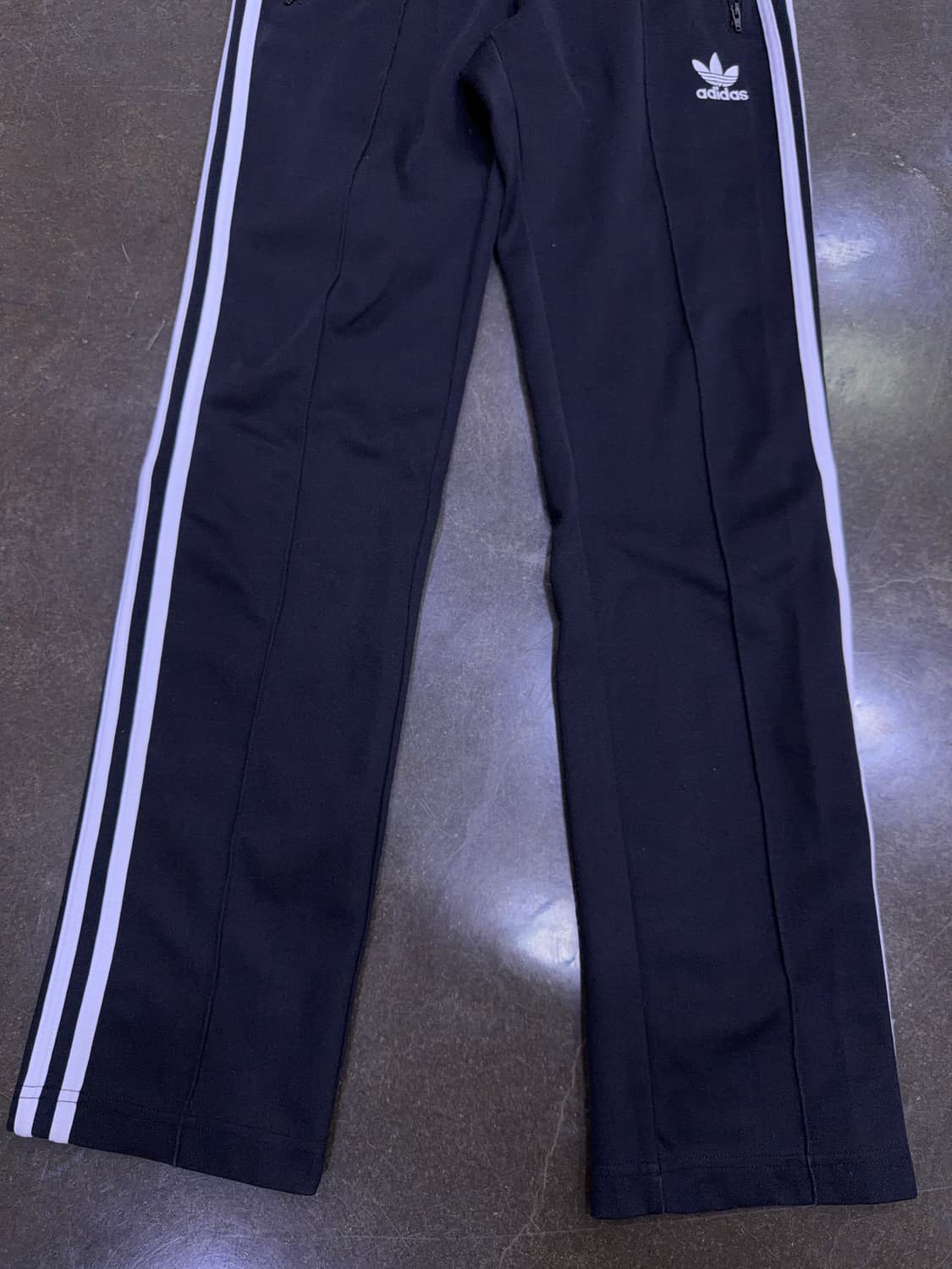아디다스 삼선 유로파 트레이닝 트랙팬츠 블랙 M 상품이미지7