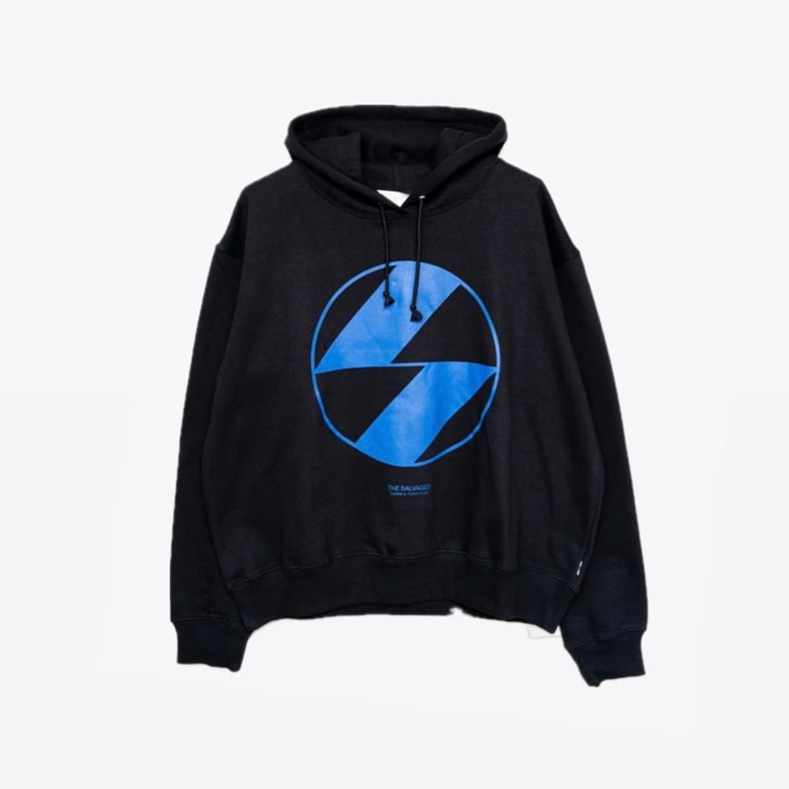 The Salvages 더 셀비지스 엠블럼 후드 블랙 상품이미지1