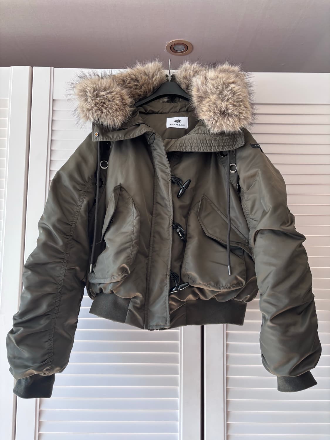 ezek 카키 패딩 상품이미지4