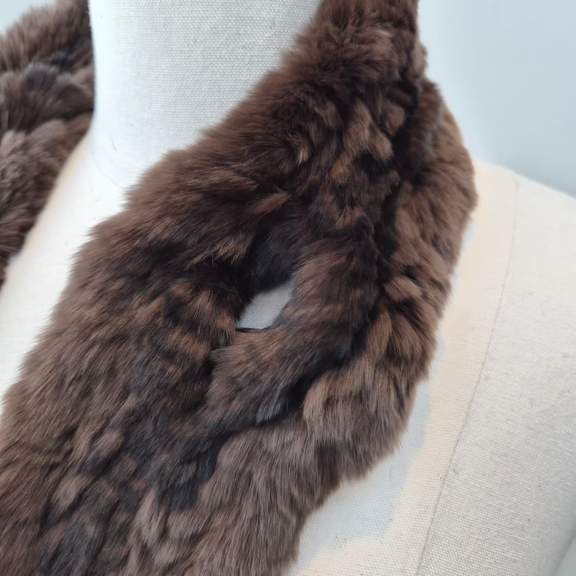 브라운믹스 리얼 렉스퍼 플라워 고리 머플러 상품이미지7