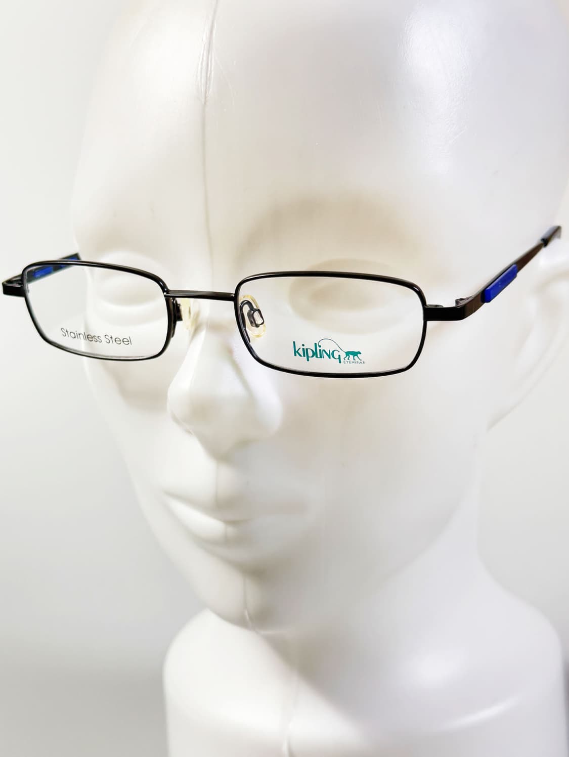 90s KIPLING 블랙 슬림 스퀘어 프레임 빈티지 안경 상품이미지8