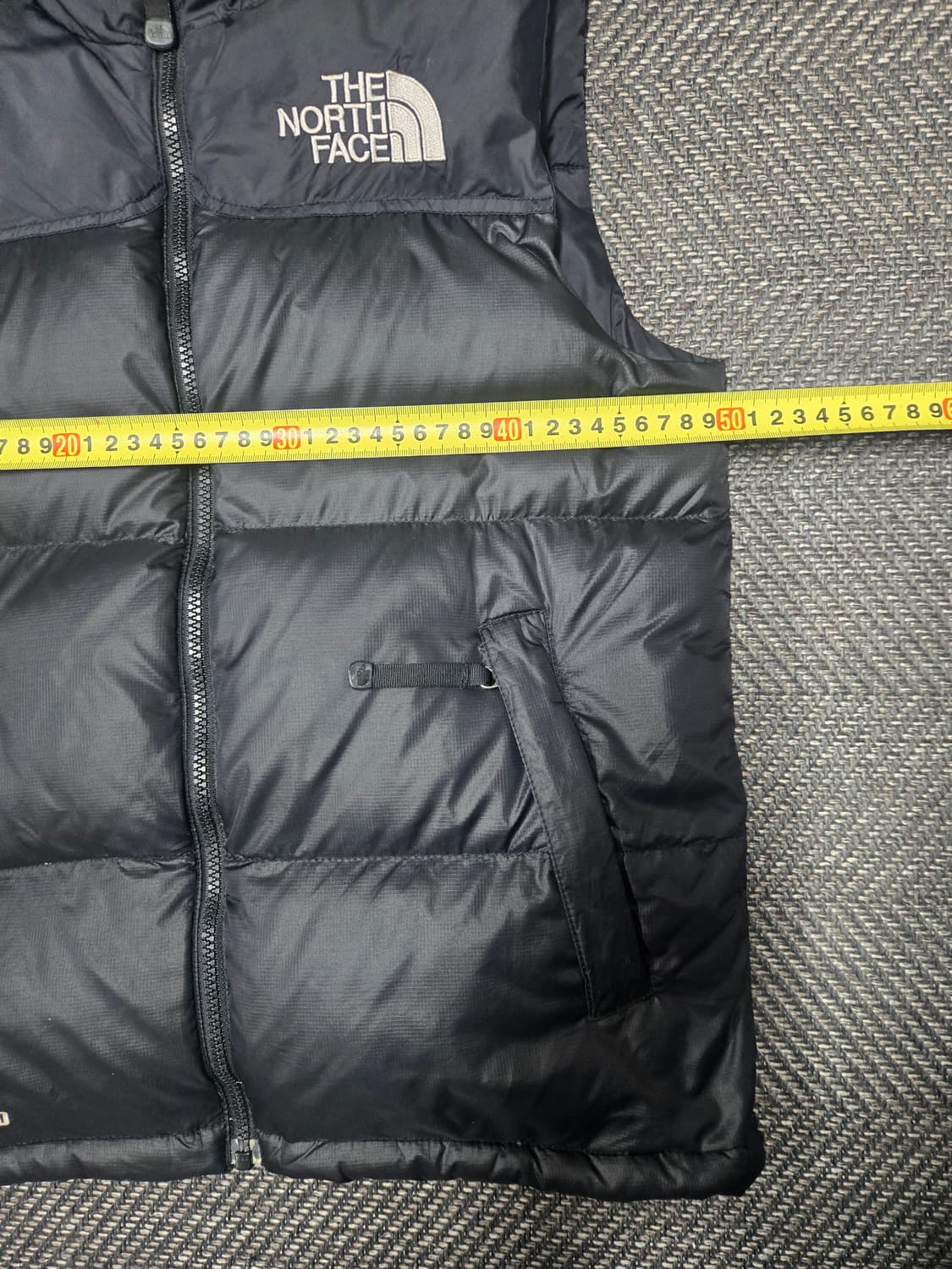 노스페이스 700 공용 구스다운패딩 조끼 상품이미지8