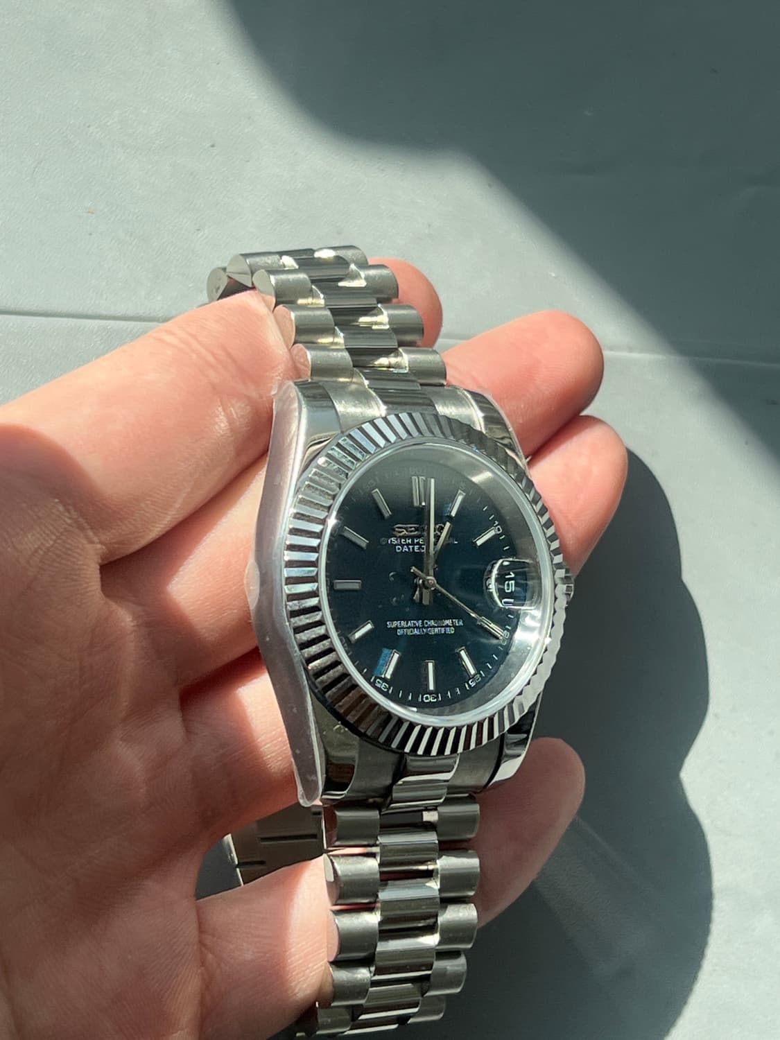 세이코 데이트저스트 커스텀 청판 39 상품이미지2