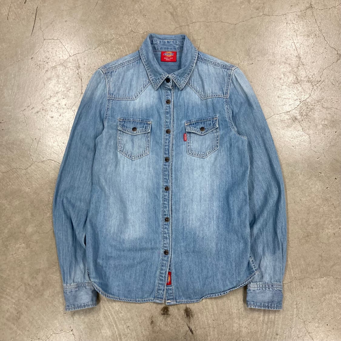 디키즈 웨스턴 데님 셔츠 상품이미지1