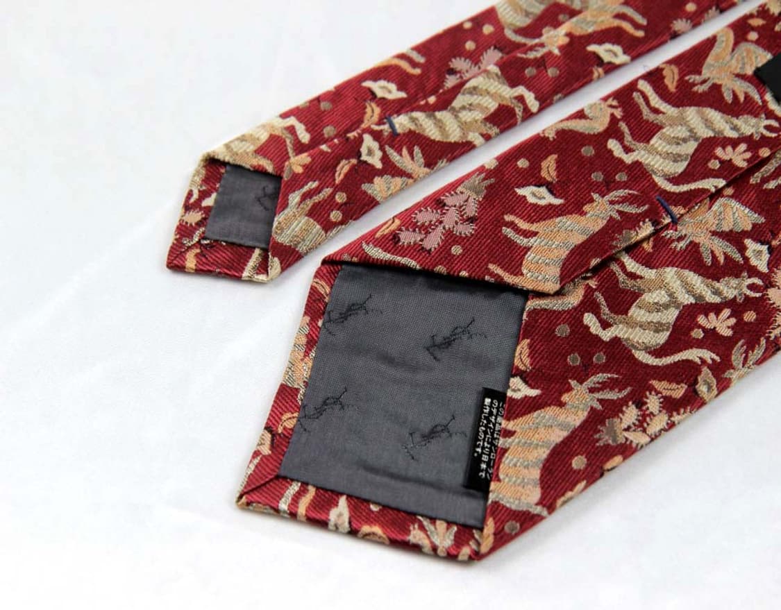 입생로랑 8.8cm A+등급 남자 명품 넥타이 상품이미지4