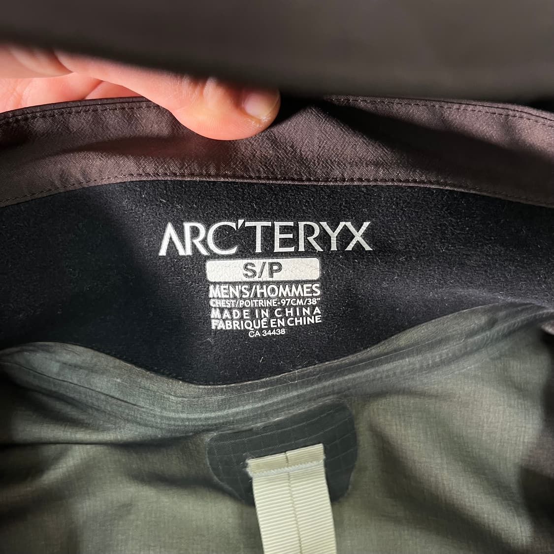 100 아크테릭스 베타 AR 바이슨 바람막이 자켓 상품이미지4