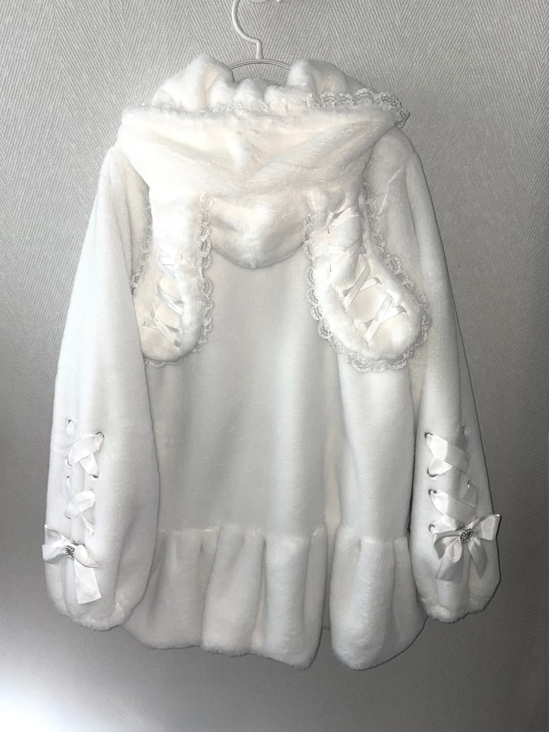 noemie 노에미 시나모롤 우사미미 퍼 아우터 상품이미지7