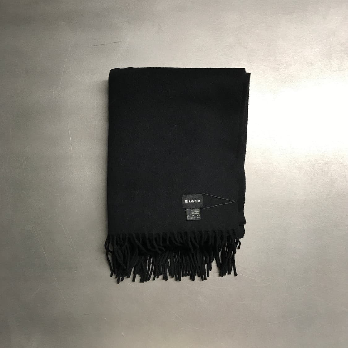 질샌더 머플러 블랙 상품이미지1