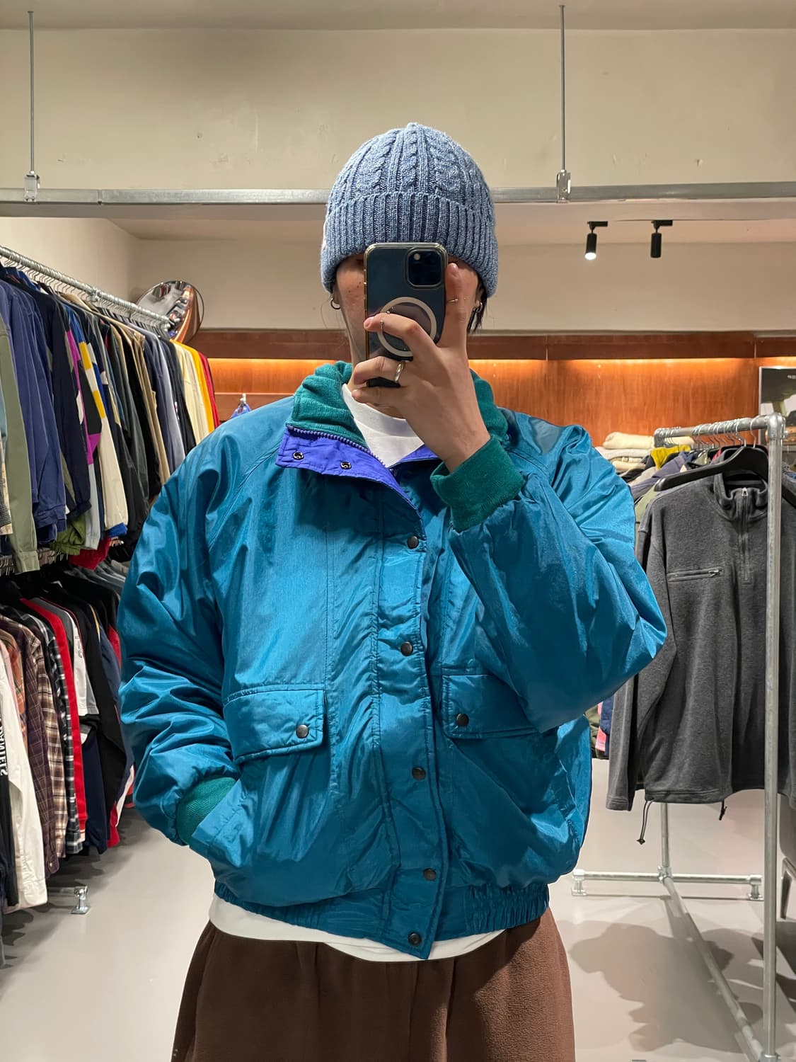 빈티지 나일론 점퍼   상품이미지2