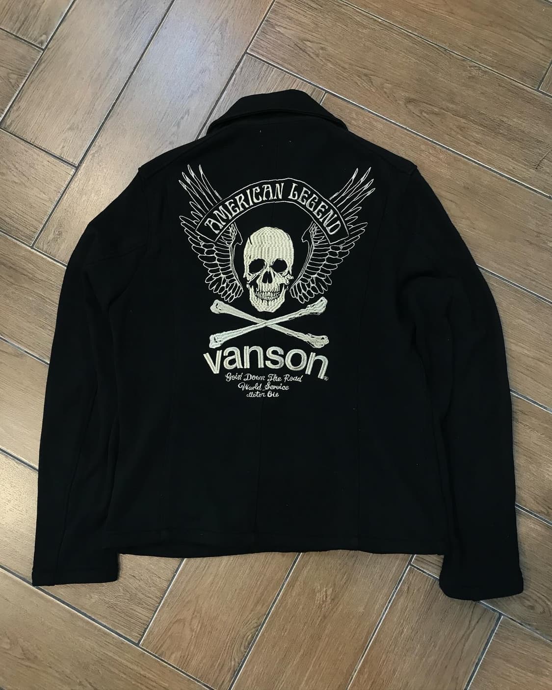 Vanson Skull Embroidery JK 상품이미지9
