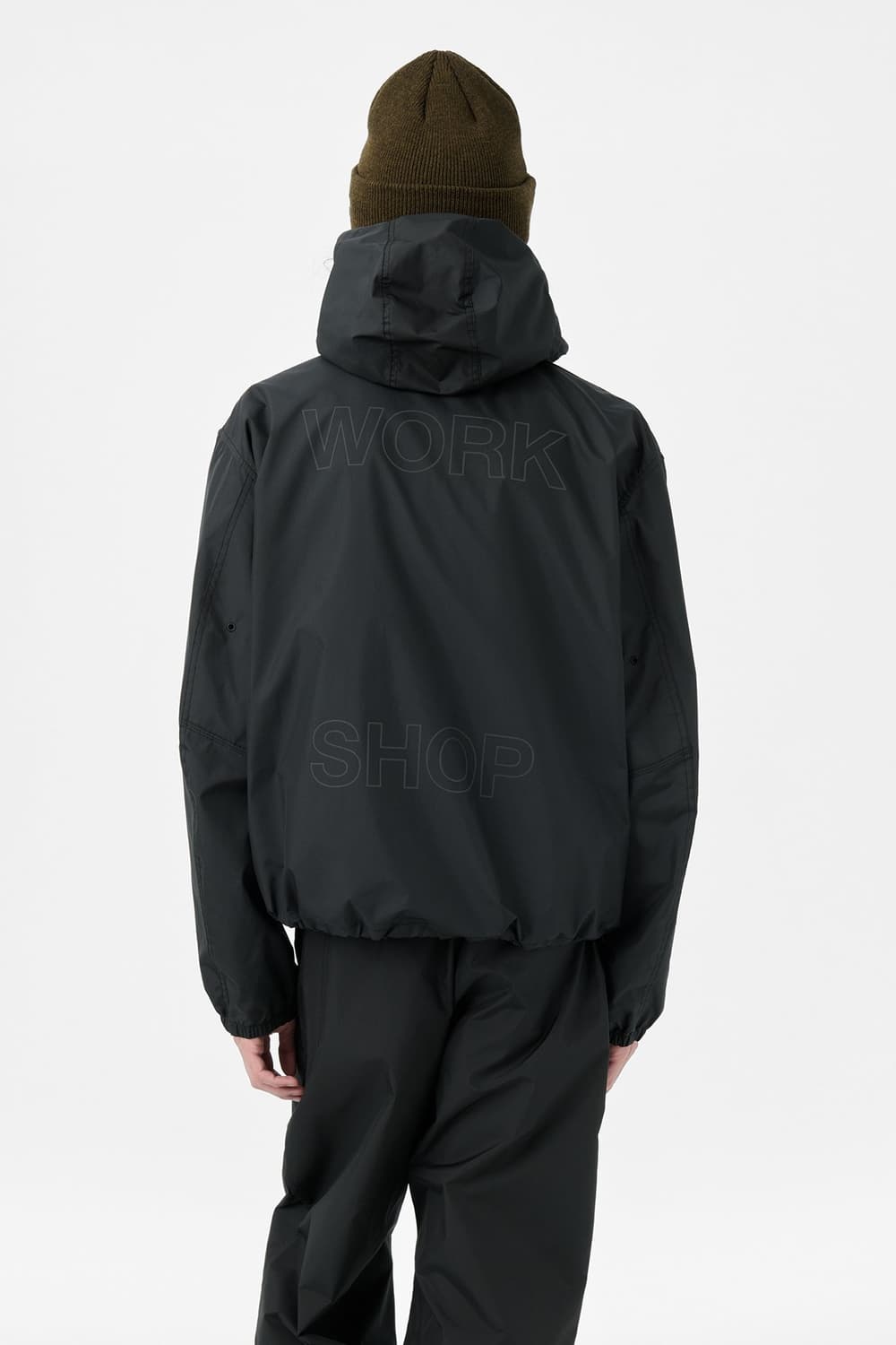 [XL] 25 아워레가시 워크샵 바람막이 블랙 상품이미지1