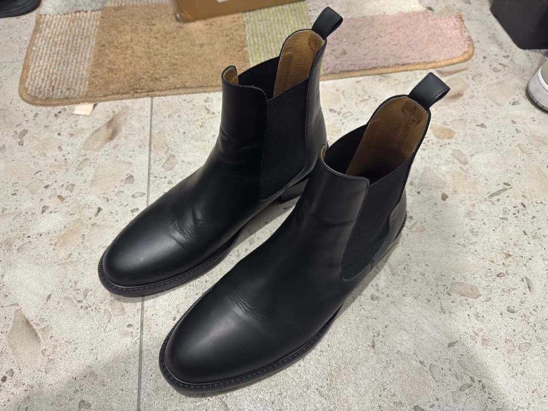 [265] 로맨틱무브 뉴탐페레 소가죽 첼시 부츠 상품이미지4