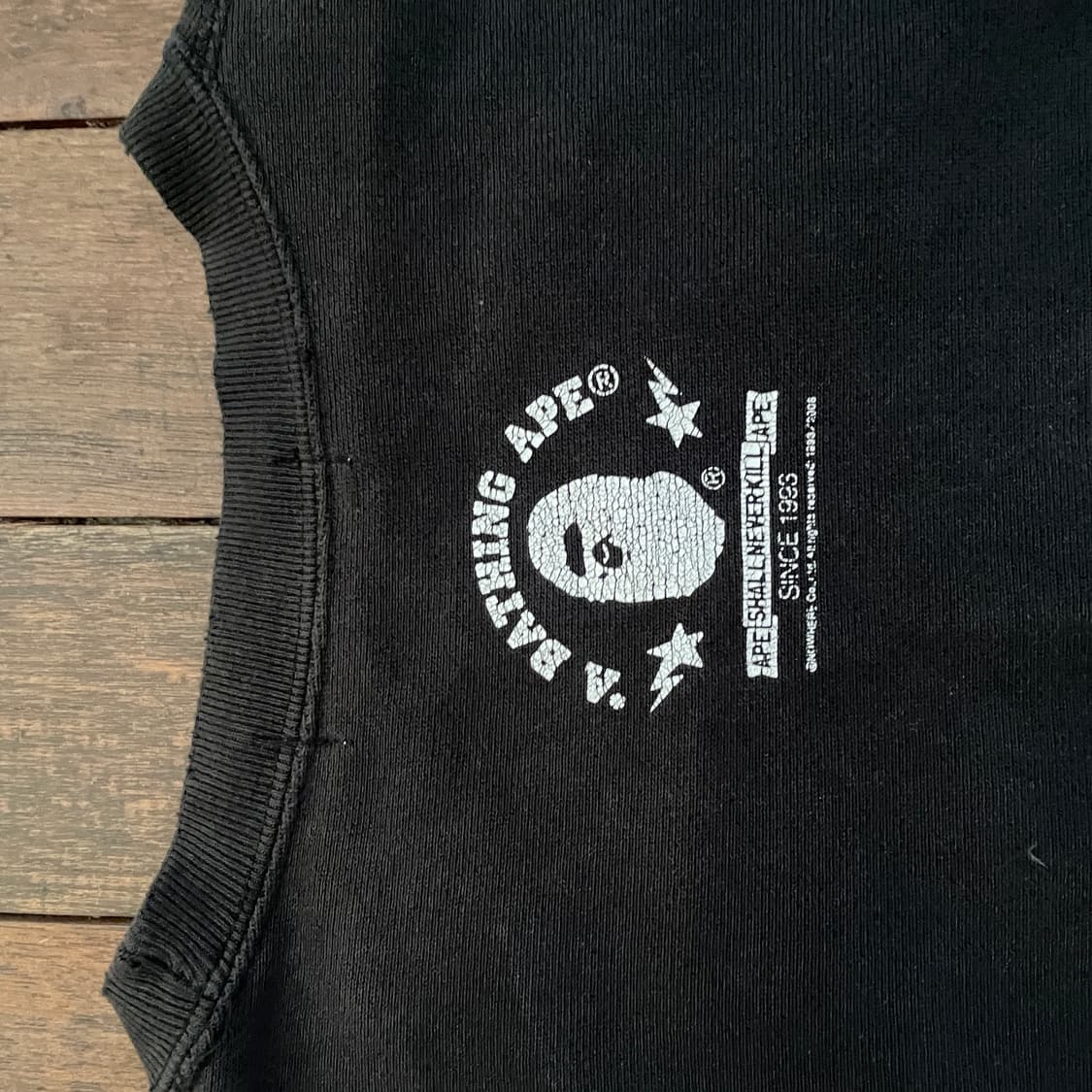 2006년 베이프 OG 베이비마일로 맨투맨 스웻셔츠 상품이미지7