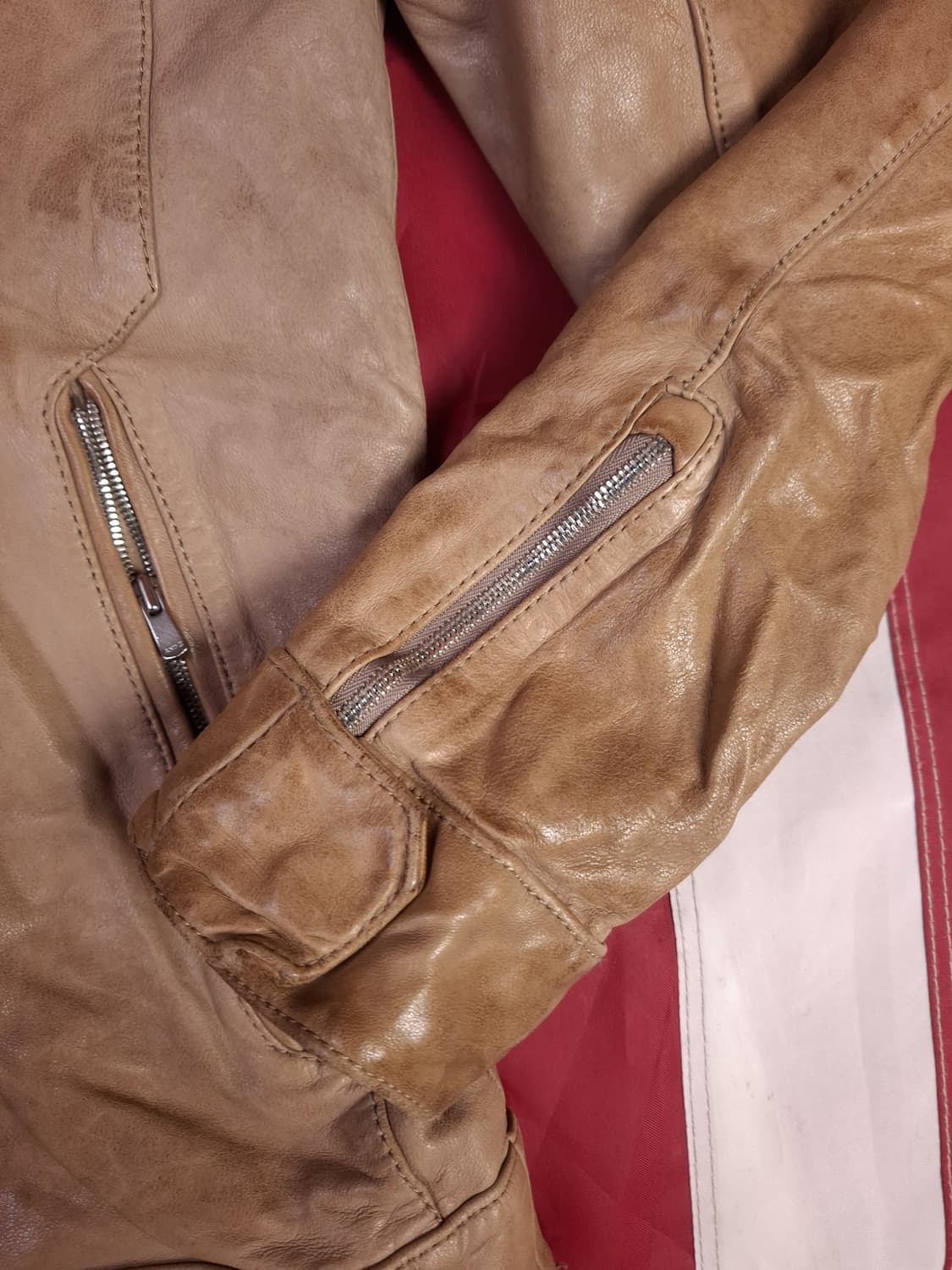 오리지날 AND Z 리얼램스킨 라이더자켓 상품이미지7