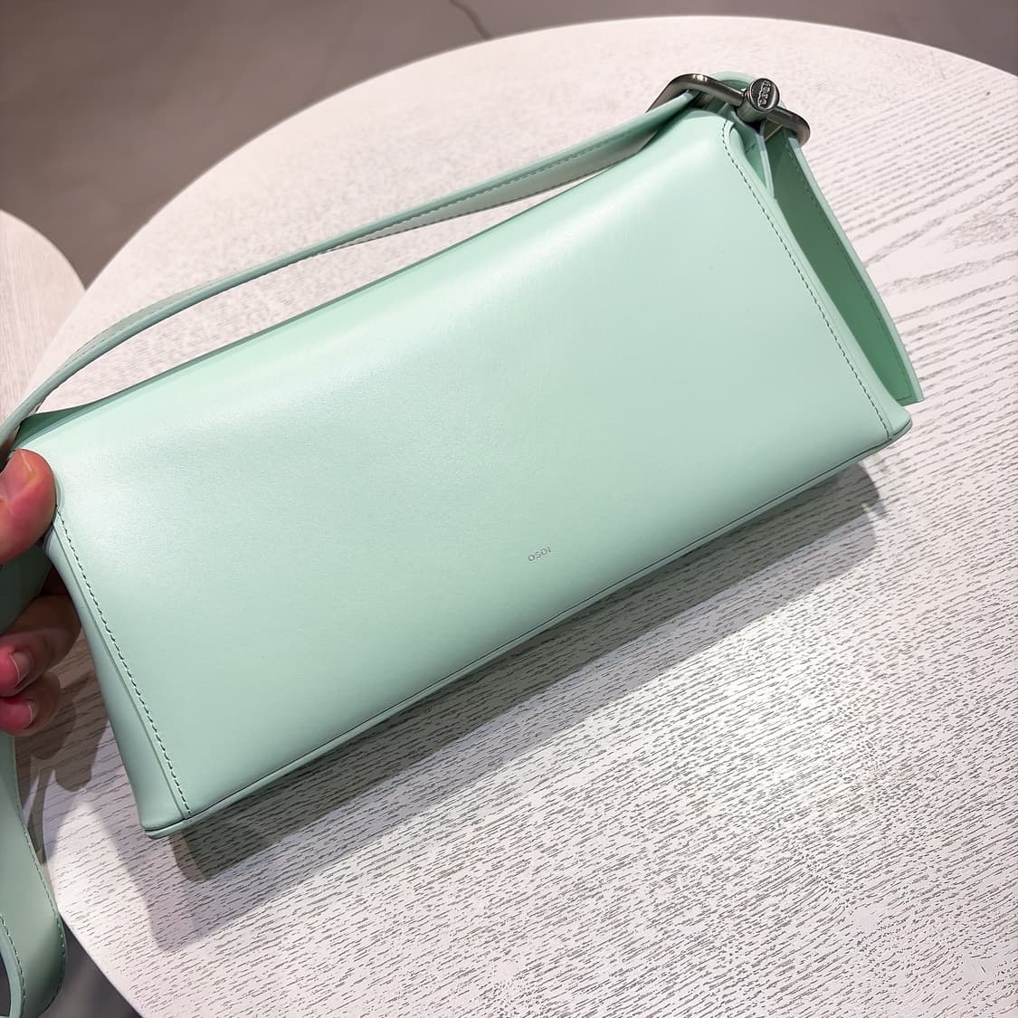 (정품/새상품) 오소이 여성 라이트민트 FOLDER BROT 숄더백 상품이미지3