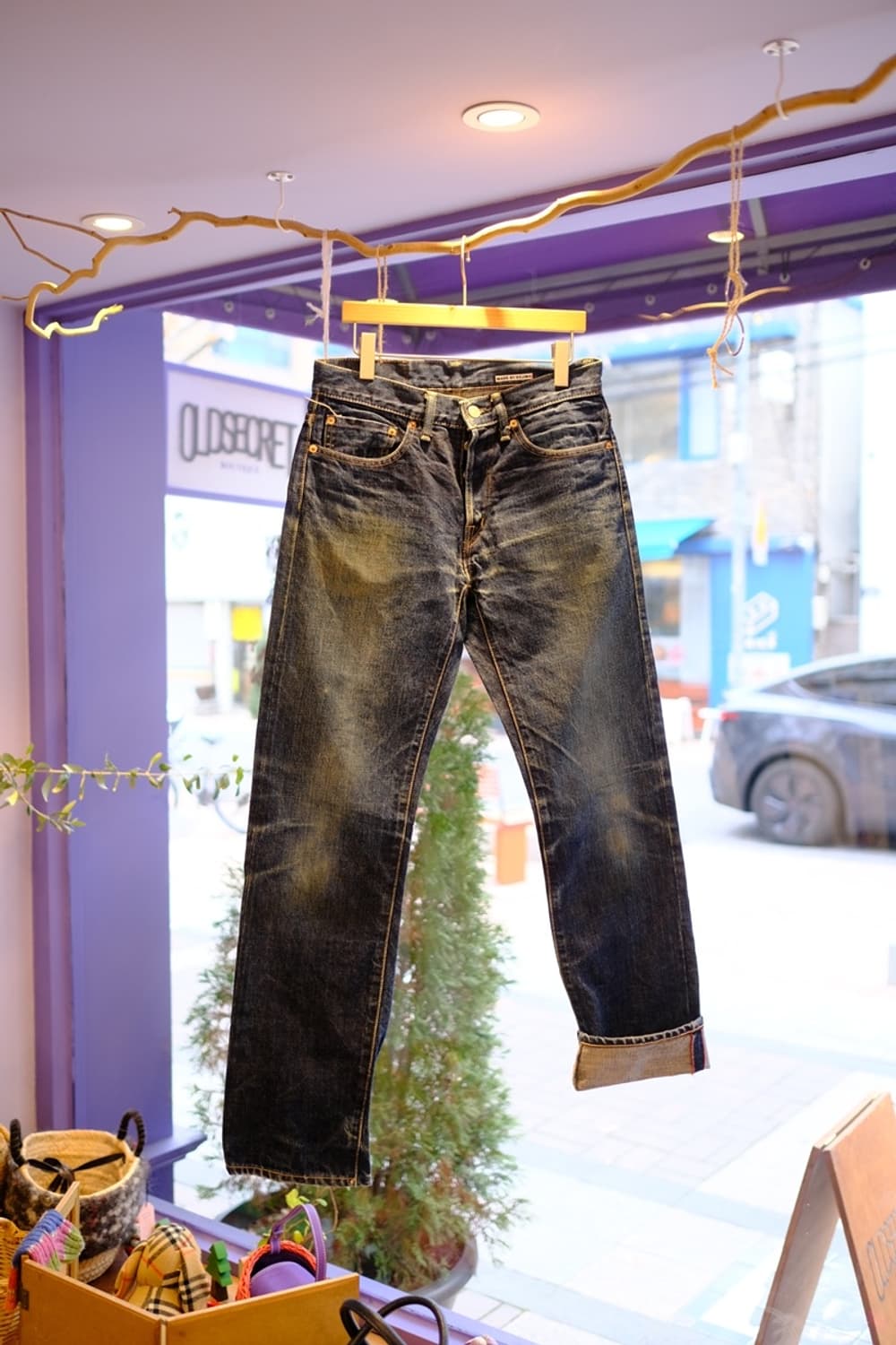 BLUE BLUE 셀비지 데님 상품이미지1