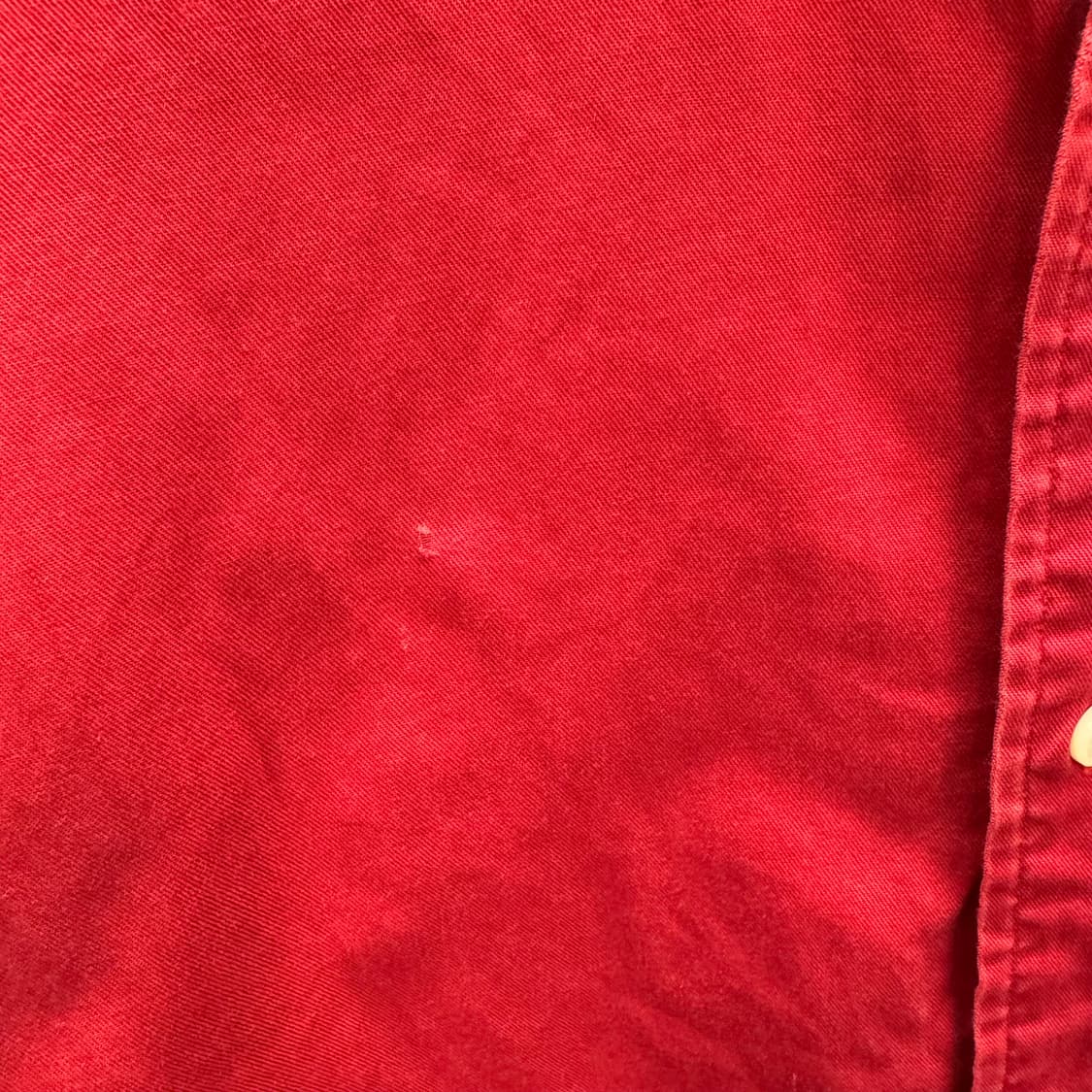 폴로 랄프로렌 솔리드 긴팔 셔츠 네이비 포니 포인트 레드 상품이미지8