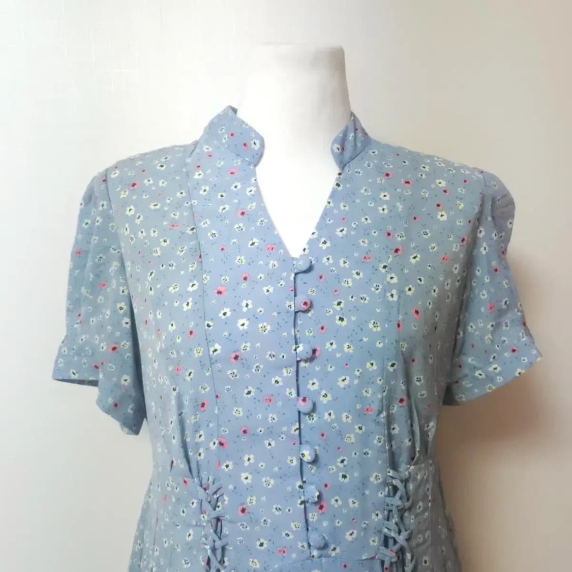 일본빈티지 차이나넥 미니원피스 상품이미지2