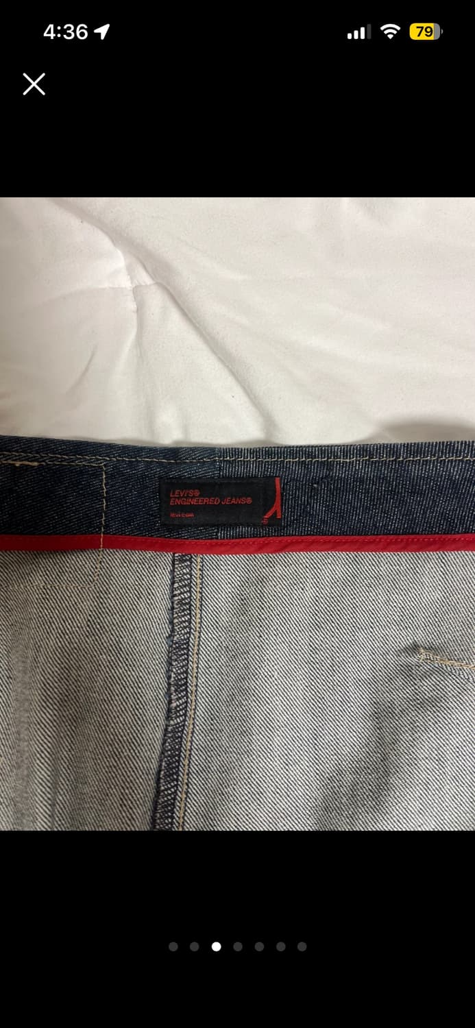 리바이스 데님 미니스커트 미디움 정도 사이즈 상품이미지3