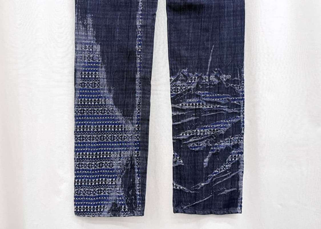 이세이미야케맨 사시코 데님 팬츠 상품이미지6