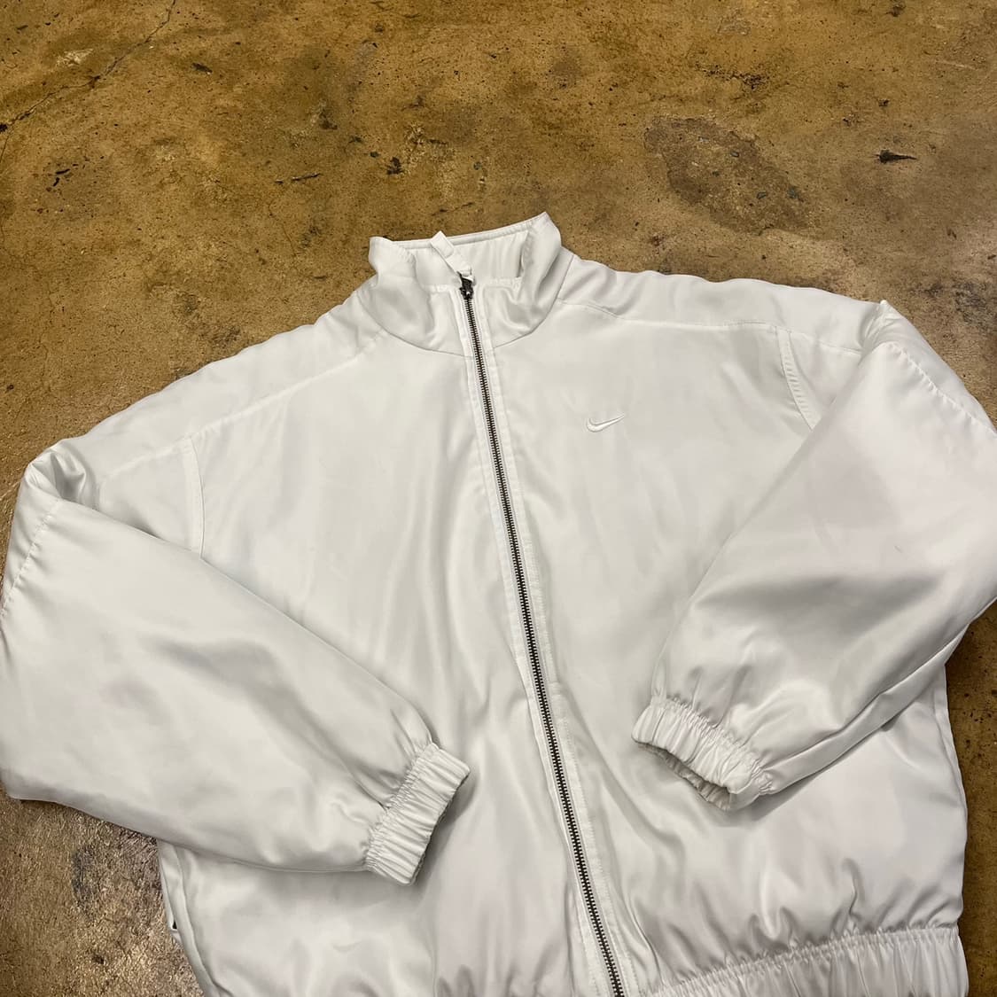 [정품/S] 나이키 NRG 솔로 스우시 사틴 봄버 자켓 b17 상품이미지1