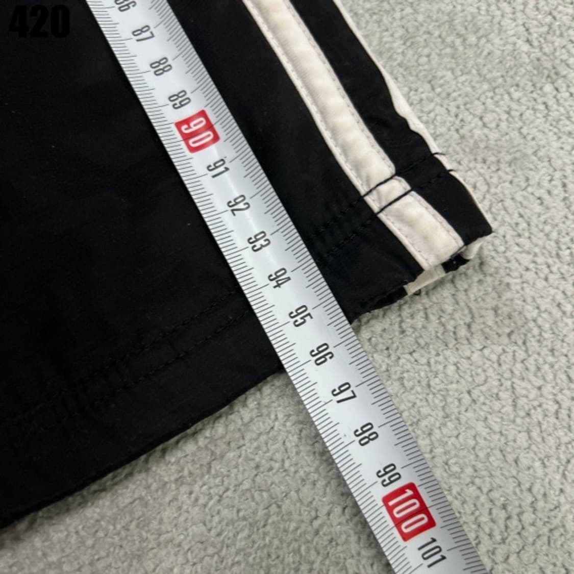 아디다스 삼선 블랙 트레이닝복 세트 상품이미지9