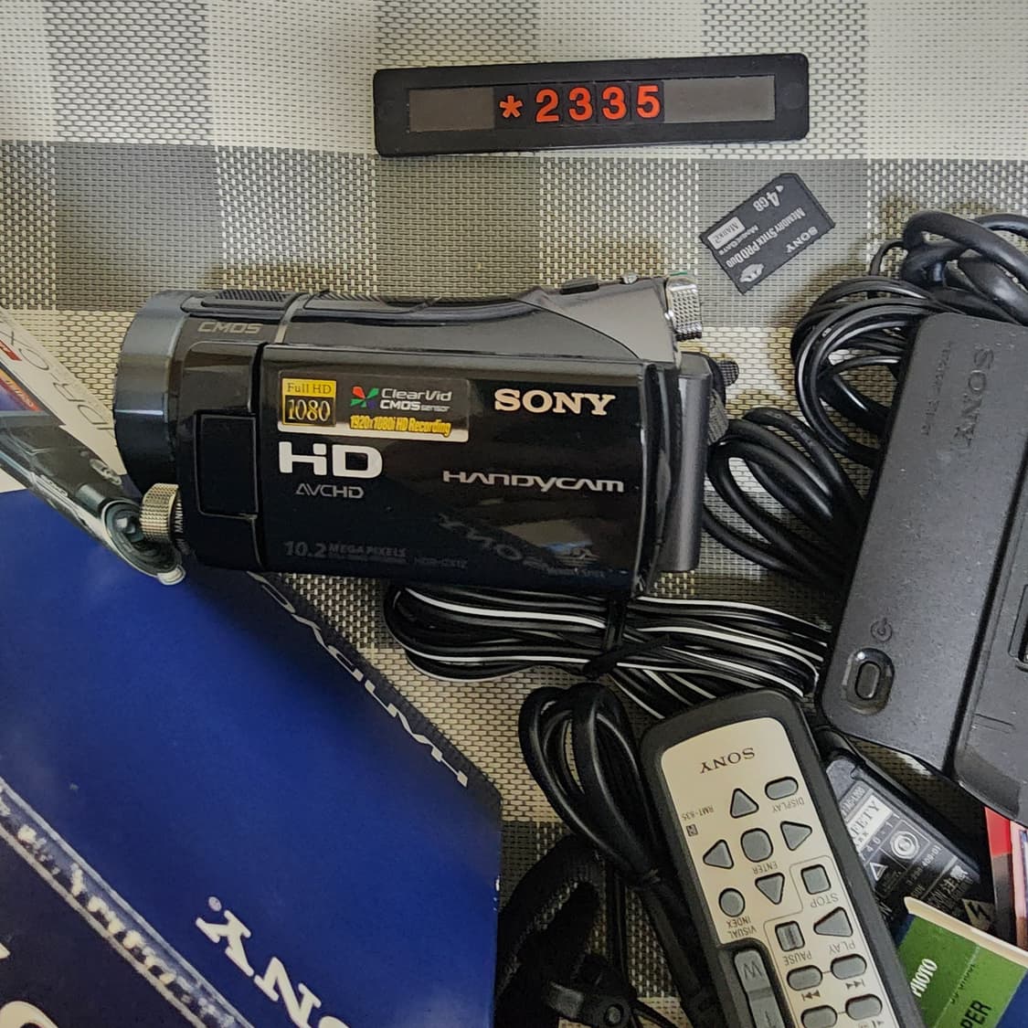 소니 핸디캠 HDR-CX 12 디지털캠코더 박스품 상품이미지5