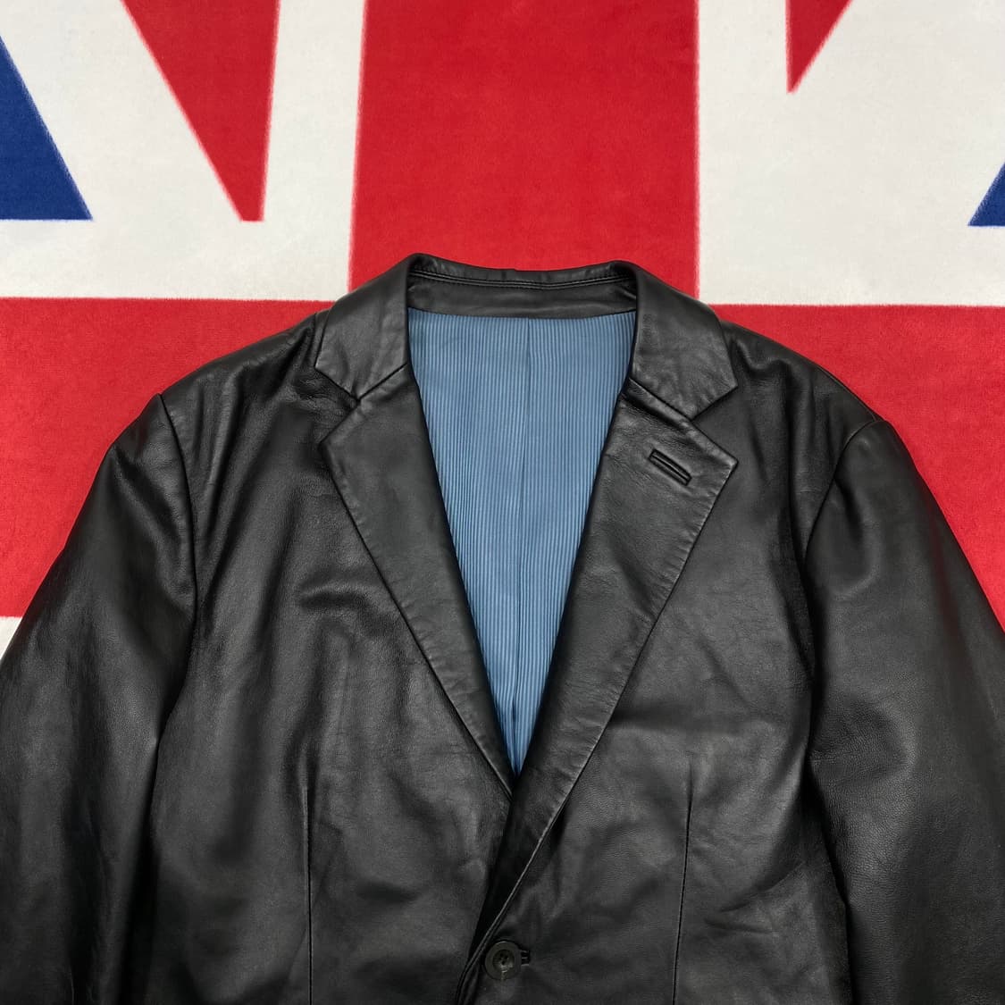 빈티지 양가죽 미니멀 블레이져 100 상품이미지3