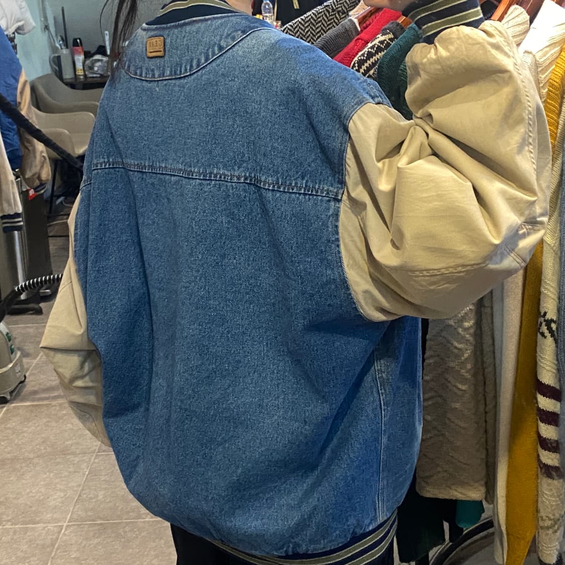 [NO.9] VTG 데님 바시티 자켓 상품이미지5