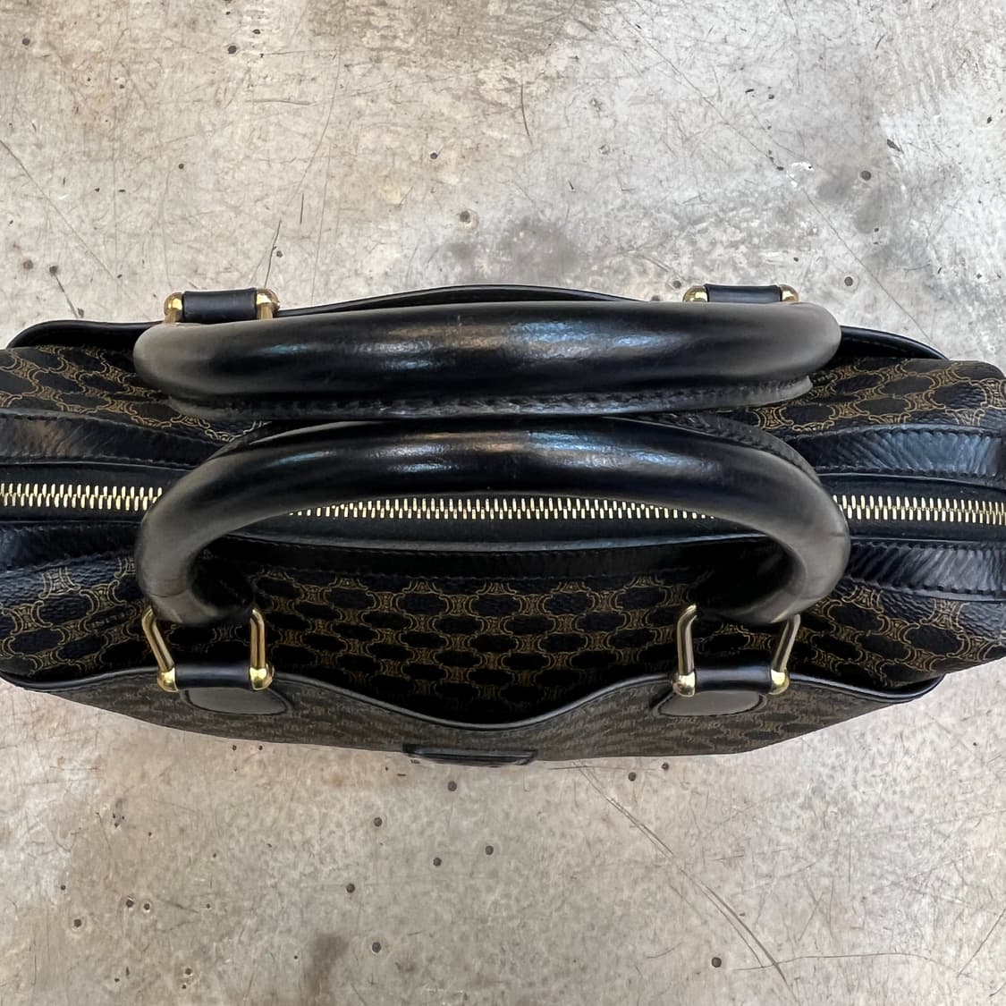 셀린느 블랙 마카담 미니 보스턴백 상품이미지4