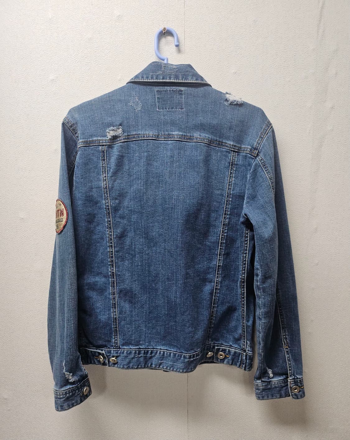 H FRESHMAN 데님 청자켓 패치 장식  90 상품이미지2